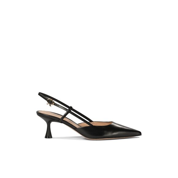 Gianvito Rossi "ascent 55" Slingback Size EU 37.5 - Picture 1 of 5